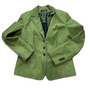 Betty Barclay Vintage Lime Green Jacket Button Suit Coat Eur38/US 6 Y2K